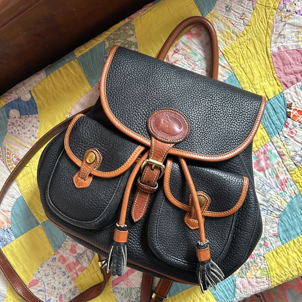 Dooney and Burke All Weather Leather Canyon Backpack